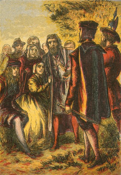 Seizure of Protestants at Islington by English School